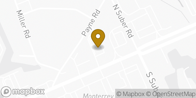 Map showing the location of McDonald's in Taylors, SC 29687