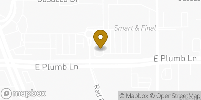 Map showing the location of McDonald's in Reno, NV 89502