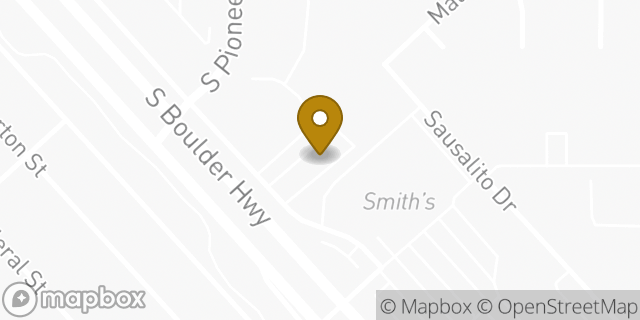 Map showing the location of Enterprise Rent-A-Car in Henderson, NV 89015