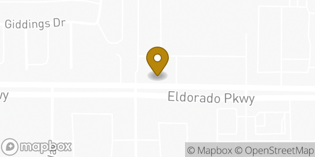 Map showing the location of CubeSmart Self Storage in Frisco, TX 75035