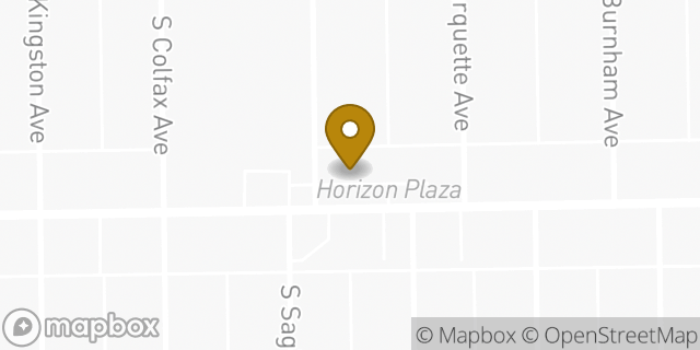 Map showing the location of Foot Locker in Chicago, IL