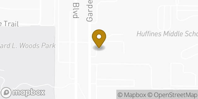 Map showing the location of Brookdale Lewisville in Lewisville, TX 75077