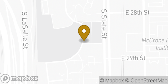 Map showing the location of Amazon Locker - Cartoonist in Chicago, IL 60616