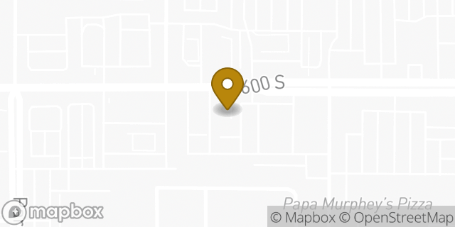 Map showing the location of AutoZone in Riverton, UT 84065