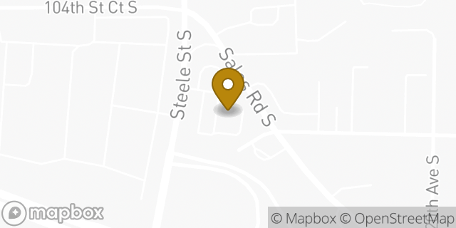 Map showing the location of Amazon Locker - Ila in Tacoma, WA 98444