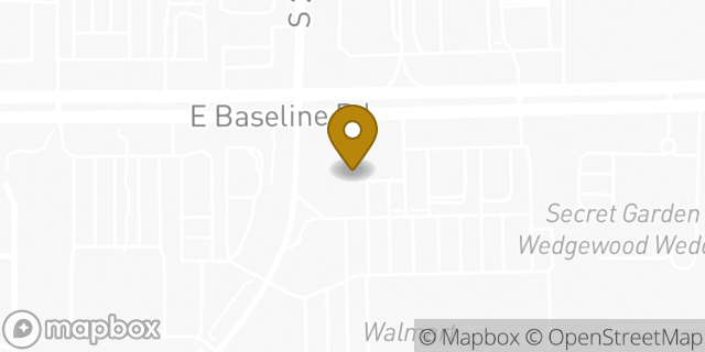 Map showing the location of Chipotle Mexican Grill in Phoenix, AZ 85042