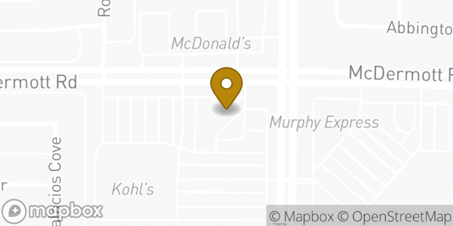 Map showing the location of The UPS Store in Plano, TX 75025
