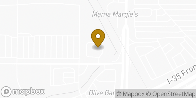 Map showing the location of Buffalo Wild Wings in San Antonio, TX 78224