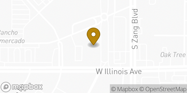 Map showing the location of Foot Locker in Dallas, TX 75224