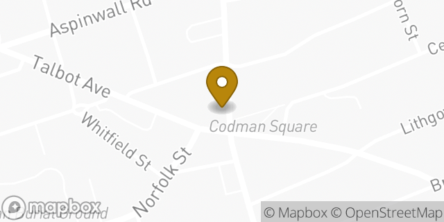Map showing the location of McDonald's in Dorchester Center, MA 02124