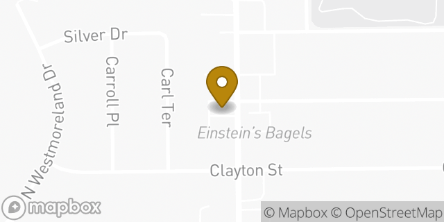 Map showing the location of Papa John's in Orlando, FL 32804