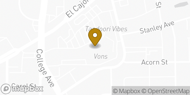 Map showing the location of Coinme in San Diego, CA 92115