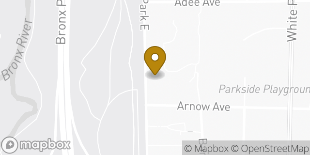 Map showing the location of Amazon Locker - Ship in Bronx, NY 10467
