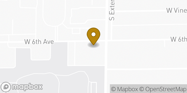 Map showing the location of The Church of Jesus Christ of Latter-day Saints in Mesa, AZ 85210