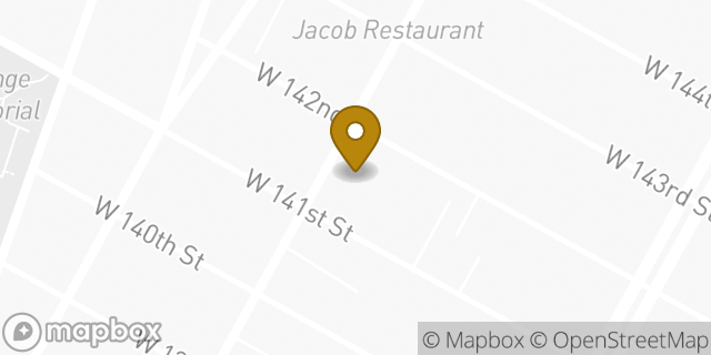 Map showing the location of Amazon Locker - Baxter in New York, NY 10030