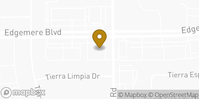 Map showing the location of Walgreens in El Paso, TX 79938