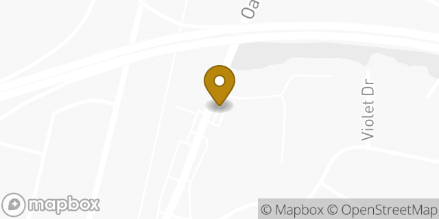 Map showing the location of Dunkin' in Cranston, RI 02920