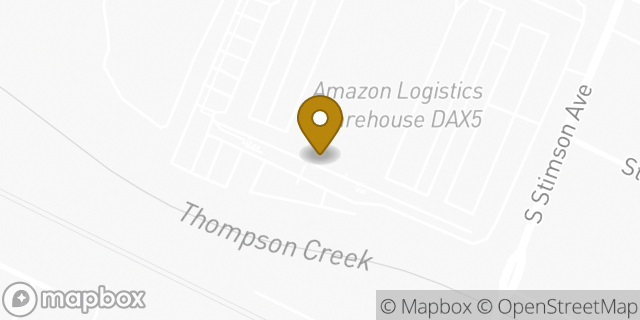 Map showing the location of Amazon Locker - Venado in La Puente, CA 91744