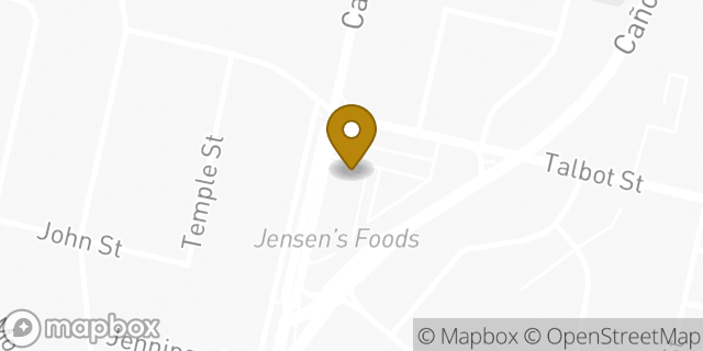 Map showing the location of Peets Coffee in San Diego, CA 92106