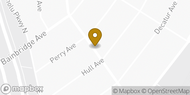 Map showing the location of Subway in Bronx, NY 10467