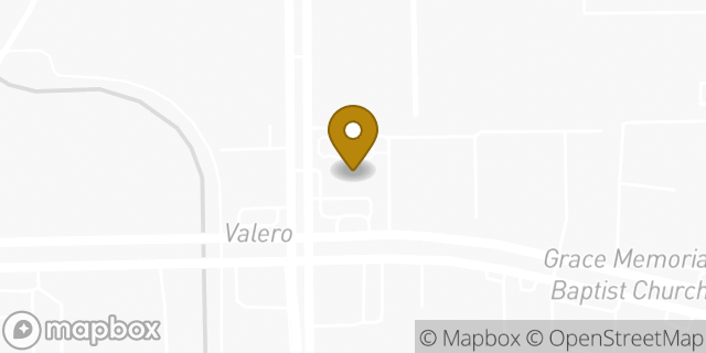 Map showing the location of Amazon Locker - Breeches in Pasadena, TX 77504