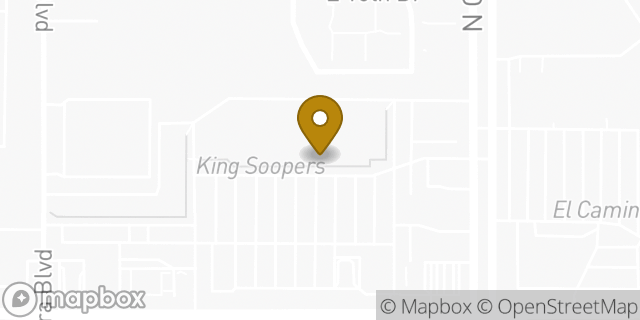Map showing the location of EZPAWN in Aurora, CO 80011