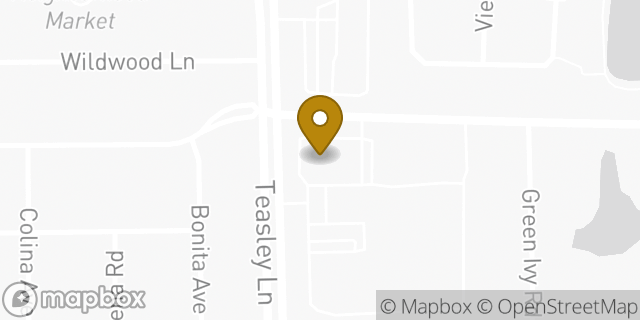 Map showing the location of 7-Eleven in Denton, TX 76210