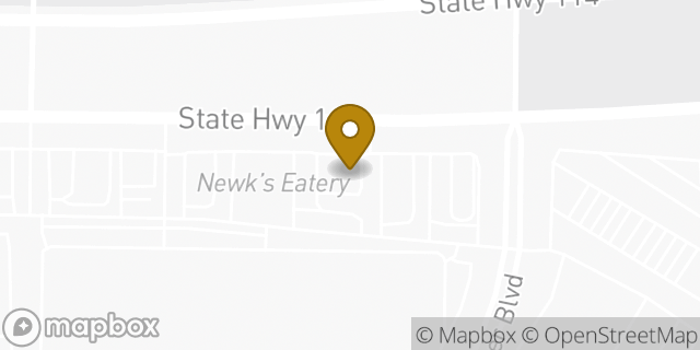 Map showing the location of Starbucks in Fort Worth, TX 76177