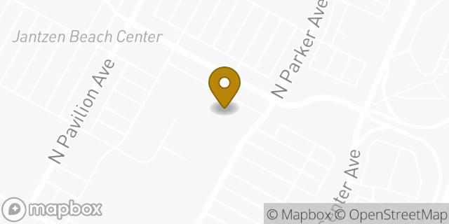 Map showing the location of Panera Bread in Portland, OR 97217