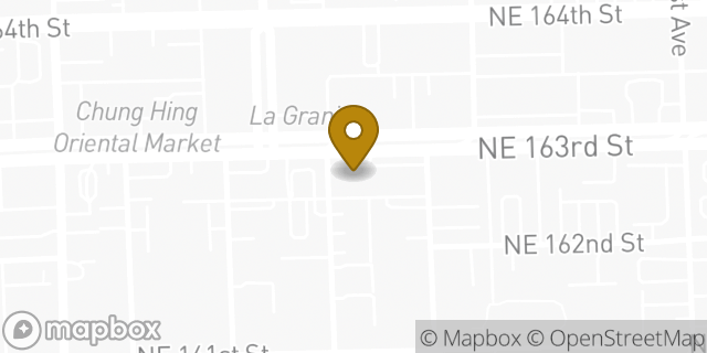 Map showing the location of French Floral Designs in North Miami Beach, FL 33162