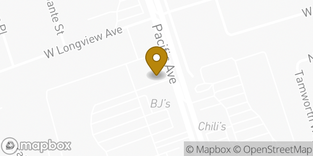 Map showing the location of Peet's Coffee in Stockton, CA 95207