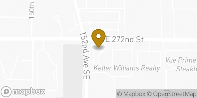 Map showing the location of ATM East Kent Shell in Kent, WA 98042