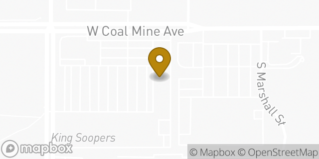 Map showing the location of The UPS Store in Littleton, CO 80123