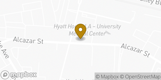 Map showing the location of Chipotle Mexican Grill in Los Angeles, CA 90033