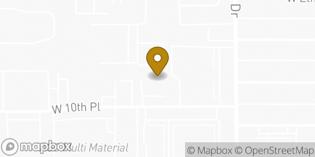 Map showing the location of Banner Health in Tempe, AZ 85281