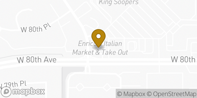 Map showing the location of 7-Eleven in Arvada, CO 80003