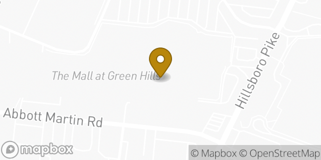 Map showing the location of LensCrafters in Nashville, TN 37215