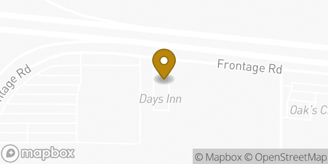 Map showing the location of Days Inn Monroe in Monroe, LA 71202