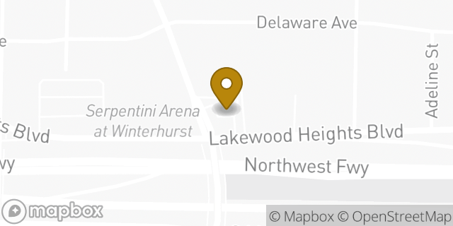 Map showing the location of Enterprise Rent-A-Car in Lakewood, OH 44107