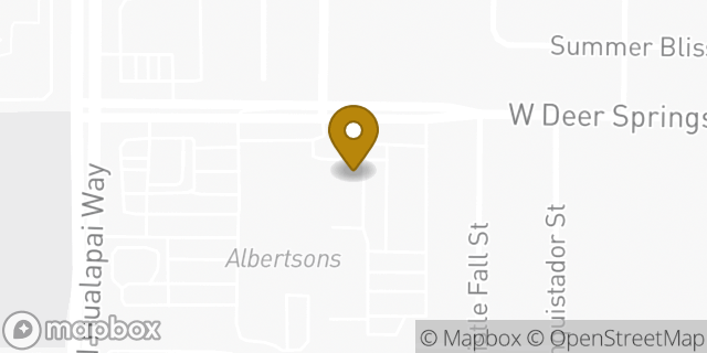 Map showing the location of AutoZone in Las Vegas, NV 89149