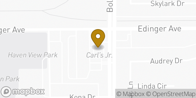 Map showing the location of Amazon Locker - Reversal in Huntington Beach, CA 92649