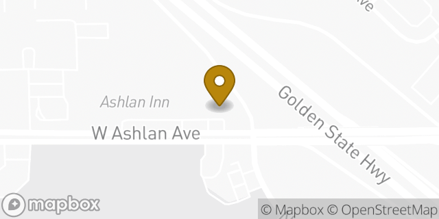 Map showing the location of 7-Eleven in Fresno, CA 93722