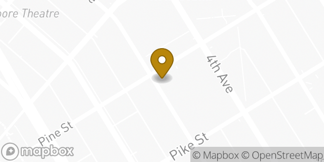 Map showing the location of McDonald's in Seattle, WA 98101