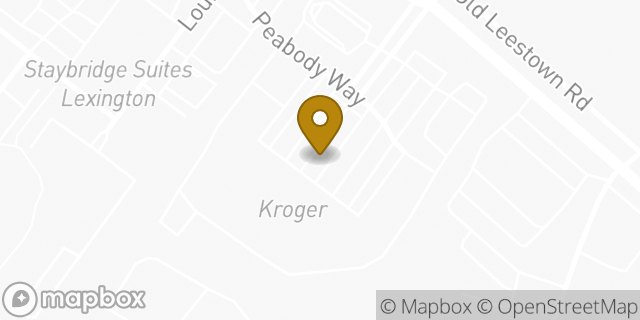 Map showing the location of ATM Kroger in Lexington, KY 40511