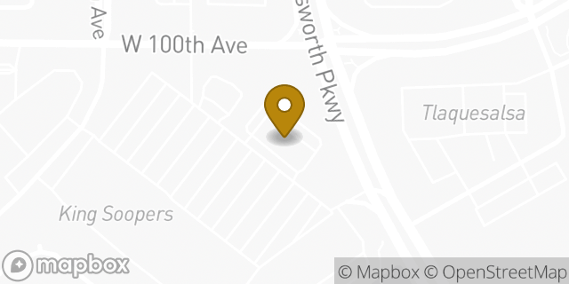 Map showing the location of McDonald's in Westminster, CO 80021