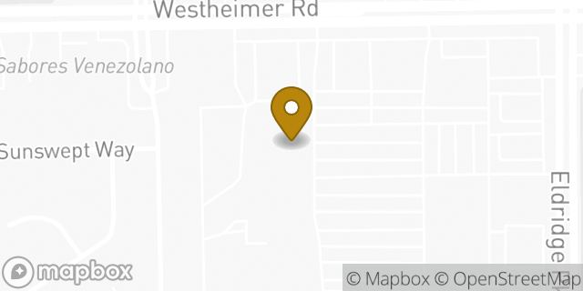 Map showing the location of Amazon Locker - Adah in Houston, TX 77077