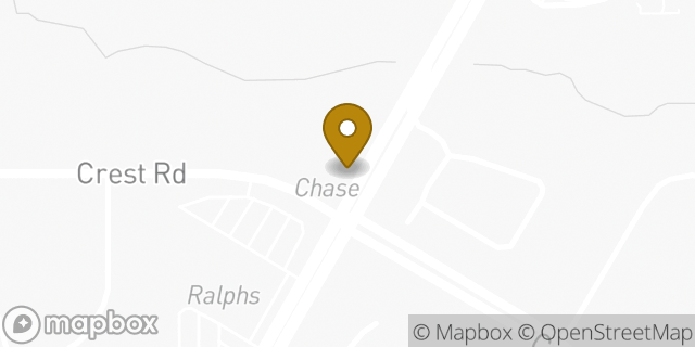 Map showing the location of Chase Bank in Rancho Palos Verdes, CA 90275