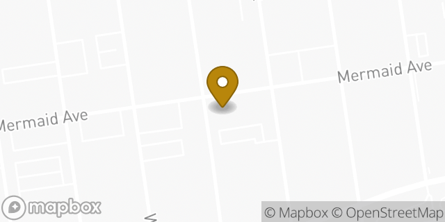 Map showing the location of Papa Johns Pizza in Brooklyn, NY 11224
