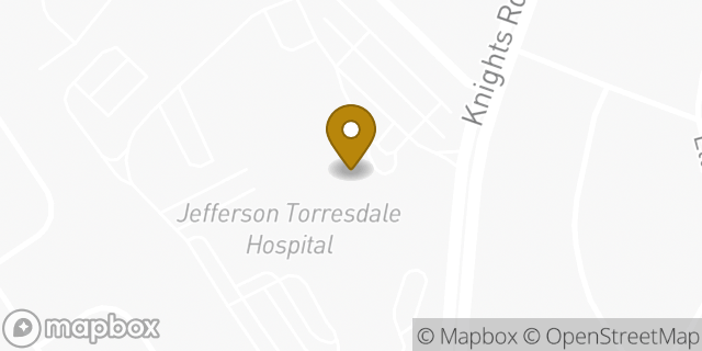Map showing the location of Northeast Surgical Associates at Torresdale in Philadelphia, PA 19114