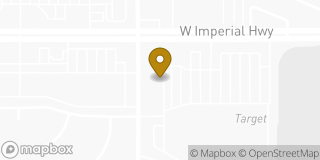 Map showing the location of Pearle Vision in La Habra, CA 90631